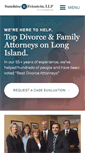 Mobile Screenshot of divorcefirmlongisland.com